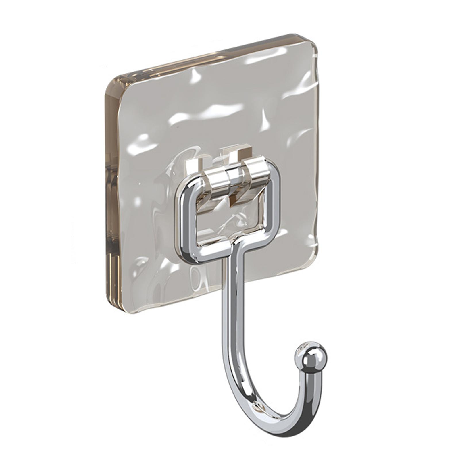 Gold Acrylic Towel Robe Hooks Adhesive Hooks Seamless Hooks