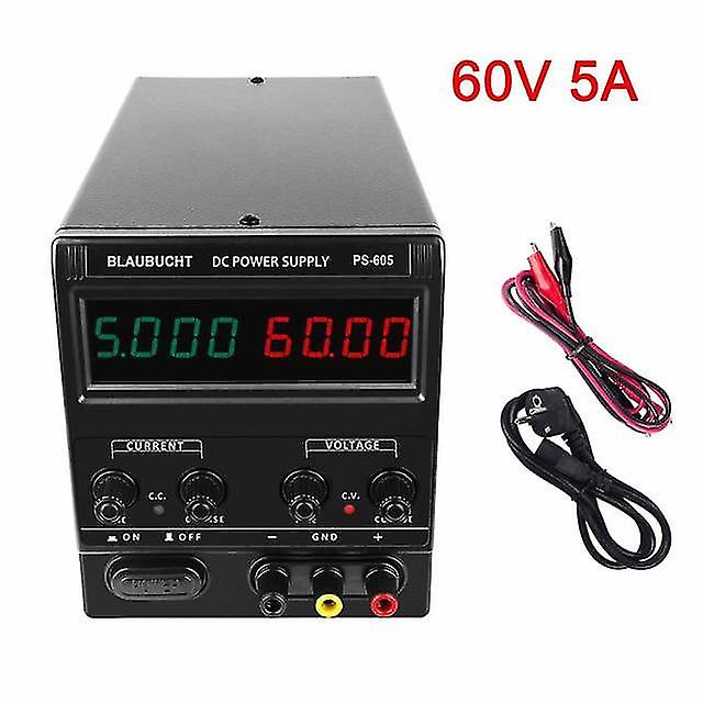 Bigger 4 Digits Dc Switching Lab Power Supply Adjustable Laboratory 30v 10a 60v 5a Voltage Regulator Stabilizer Bench Source