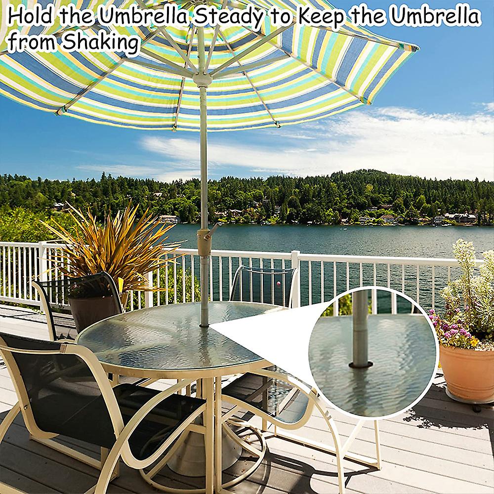 Patio Table Umbrella Hole Ring Plug Flexible Easy Installation Umbrella ...