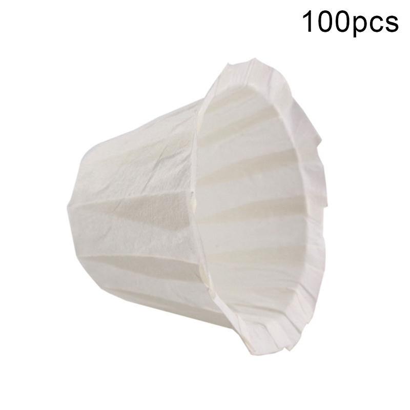 20/50/100Pcs Disposable Cup-shaped Hand Drip Coffee Brewer Filter Paper Cup