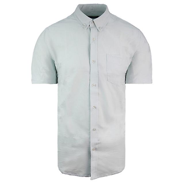 Ben Sherman Plain Oxford Top Mint Mens Cotton Shirt 0062908 600/MINT