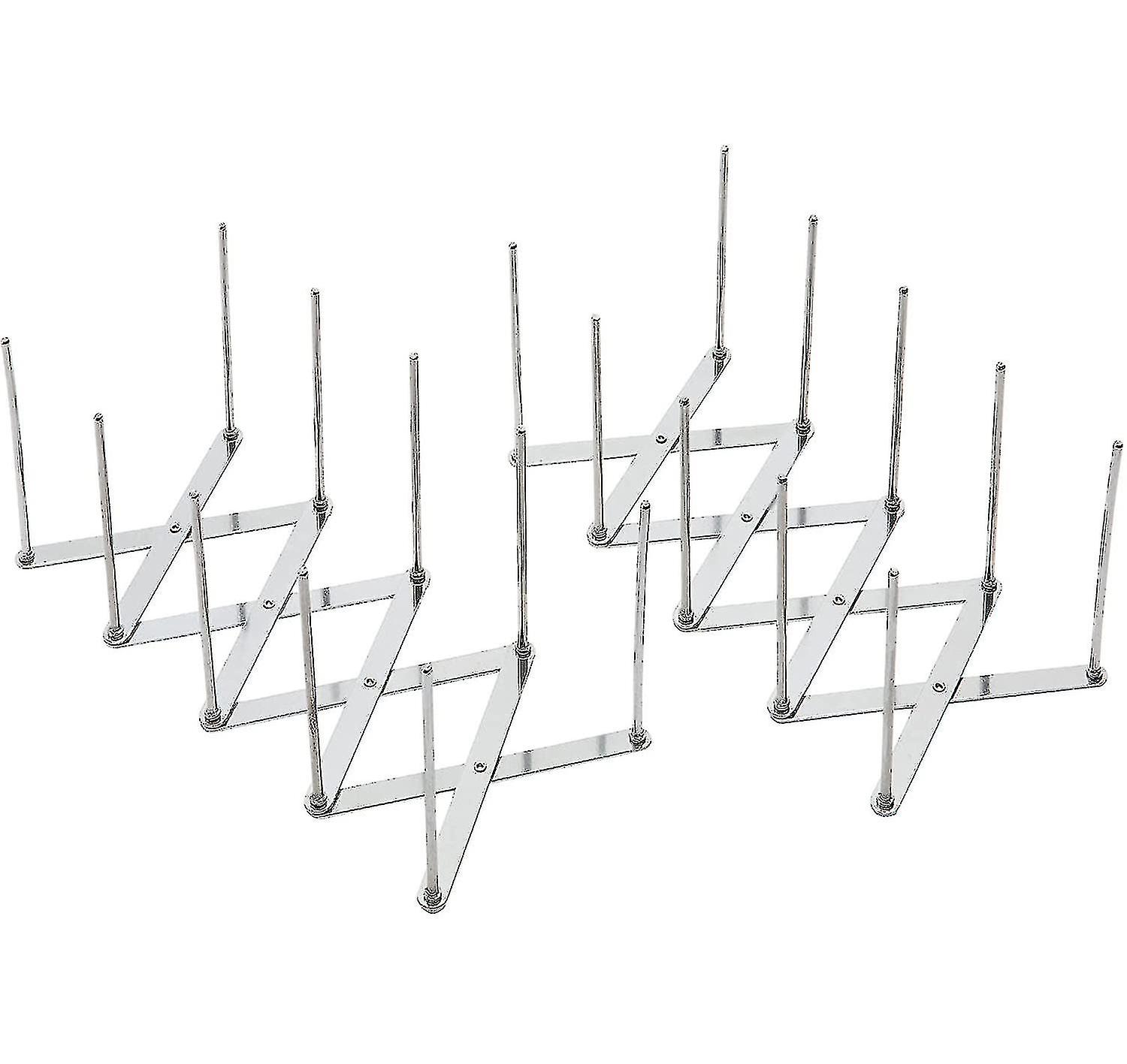 2 pièces extensible pot lid support en acier inoxydable