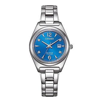 Citizen - EW2601-81L - Zegarek - Kobieta - Solar - Tytan