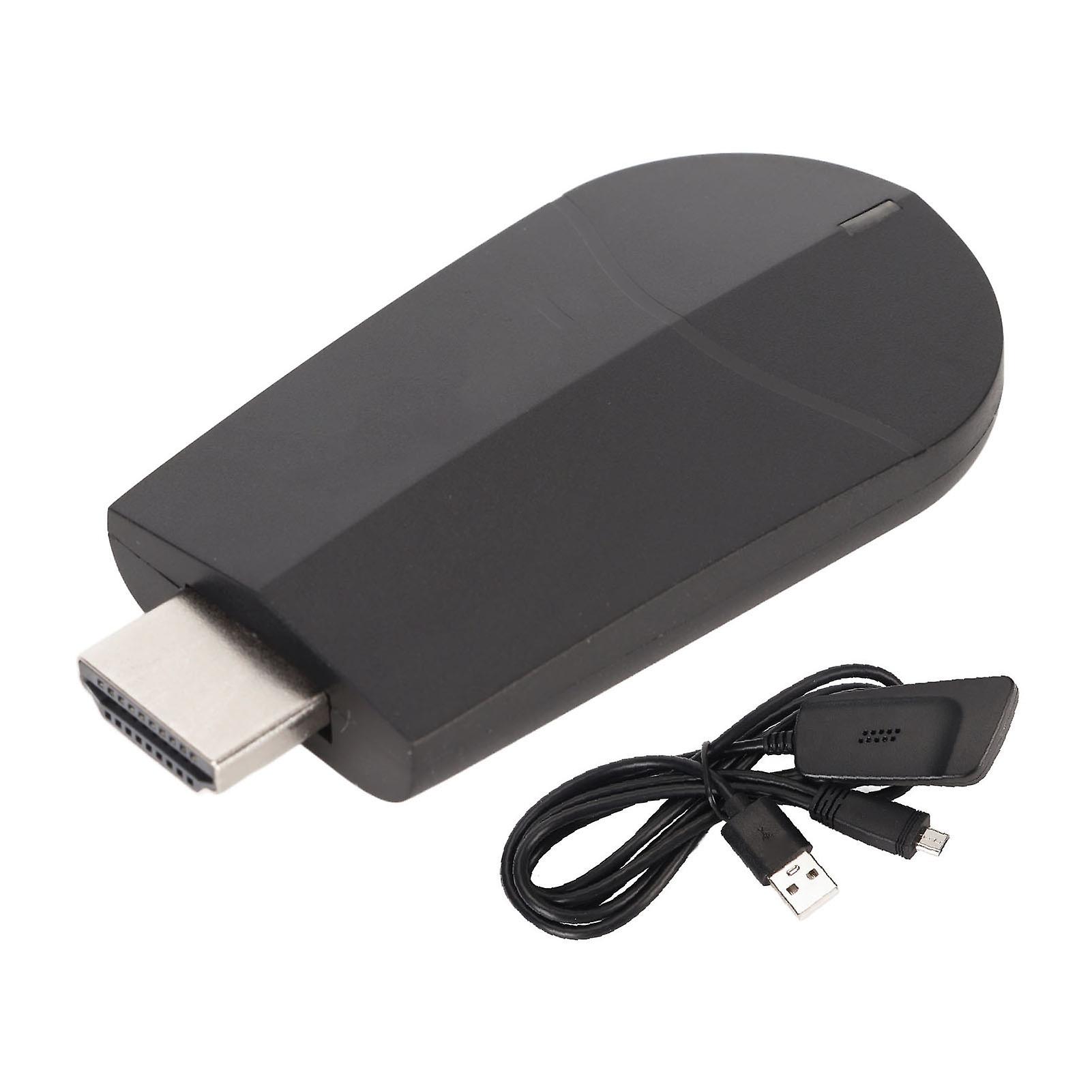 Wireless Display Adapter 4K HD 2.4G 5G Dual Band Low Latency Wireless HD Multimedia Interface Adapter for Laptop for IOS