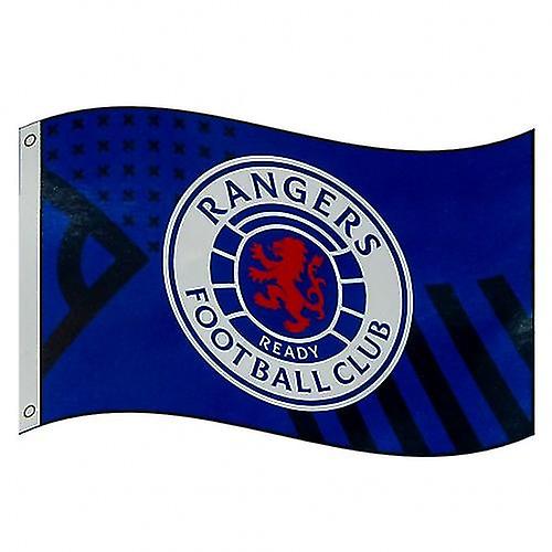 Rangers FC Classic Crest Flag