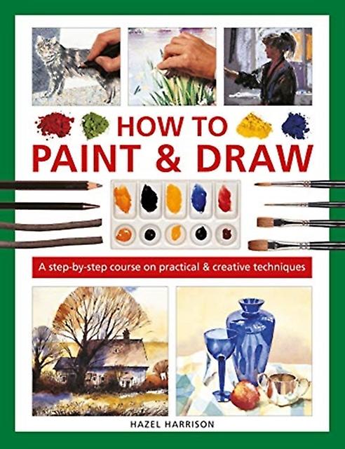 How To Paint Draw by Hazel Harrison Paperback Book