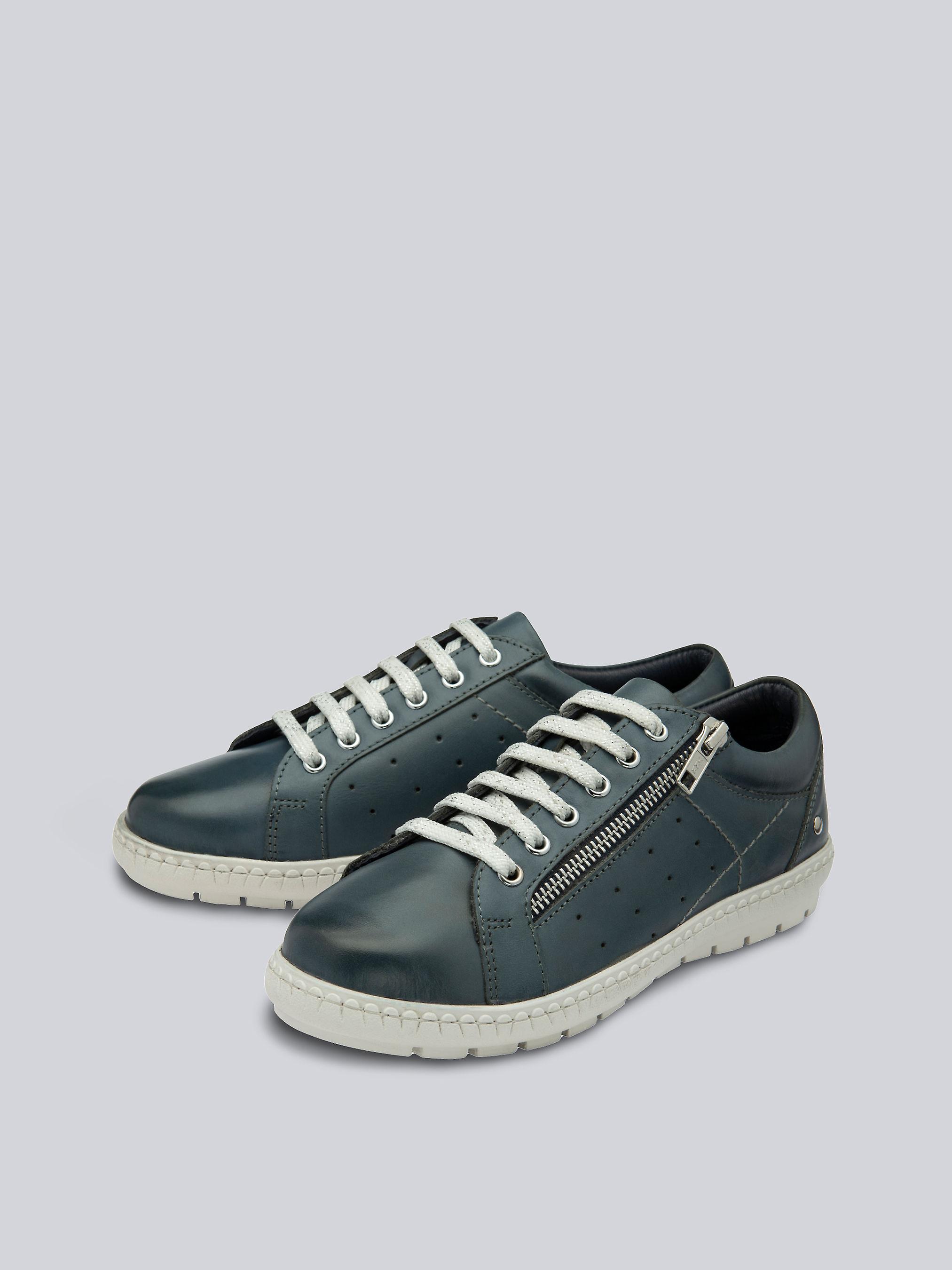 Lotus Pedrina Trainers in Navy