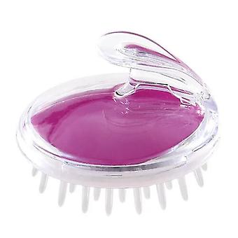 Cabezal de silicona Masajeador corporal Champú Cabezal Cepillo de masaje Lavado de cabello Peine corporal Cepillo de ducha Baño Spa Cepillo de masaje adelgazante ~ 19103
