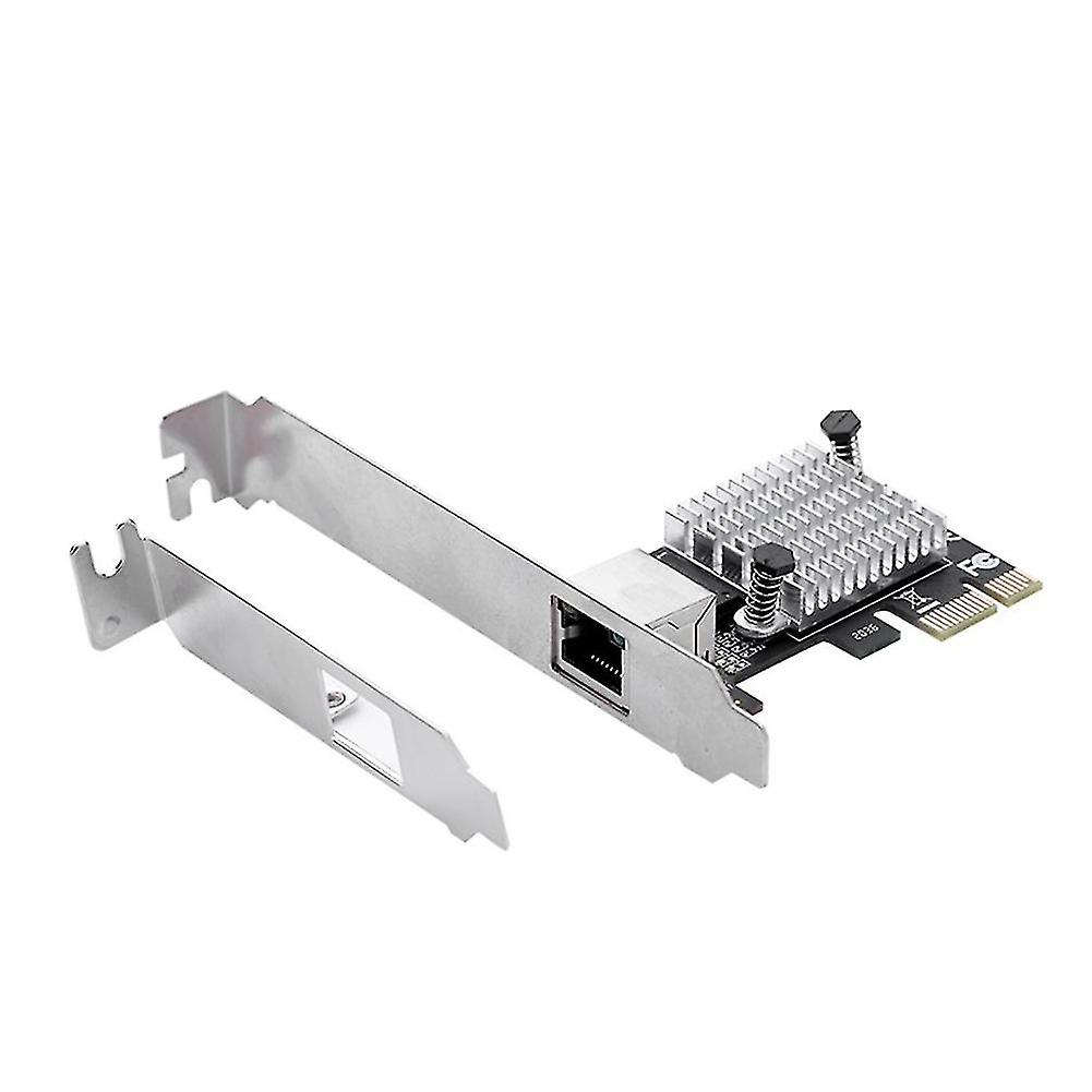 Pciex1 2.5g Gigabit Network Card Adapter With 1 Port 2500mbps Pcie 2.5gb Ethernet Card Rj45 Lan Con