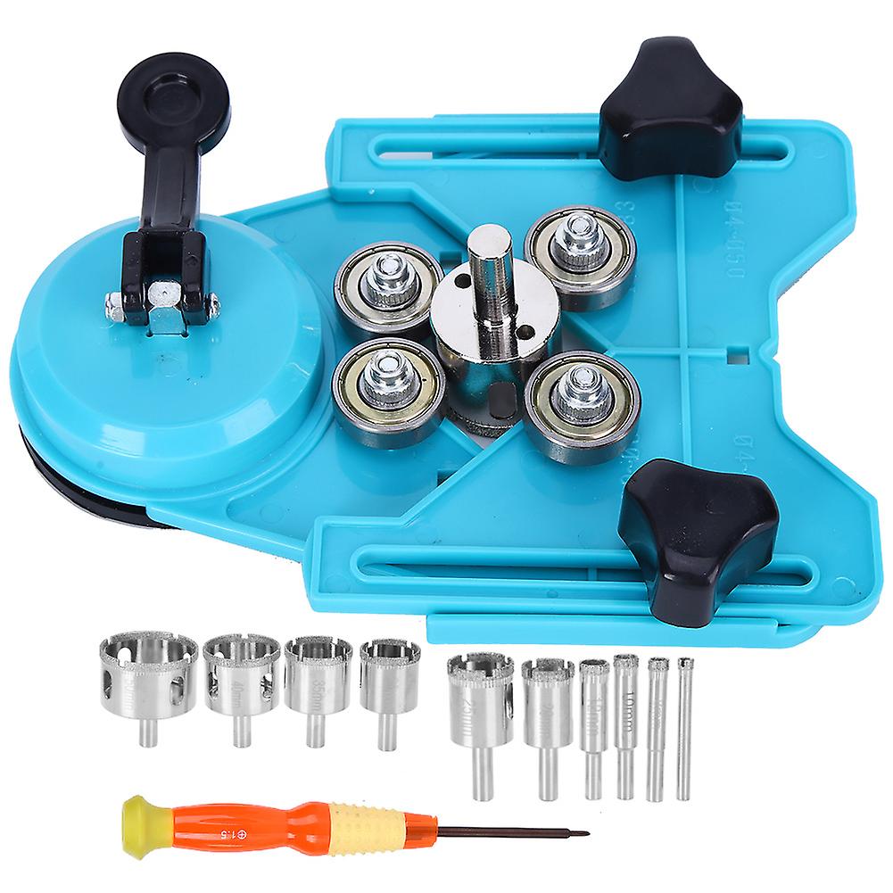 Diamond Hole Saw and Drill Bit Set for Tile, Fiberglass, Granite