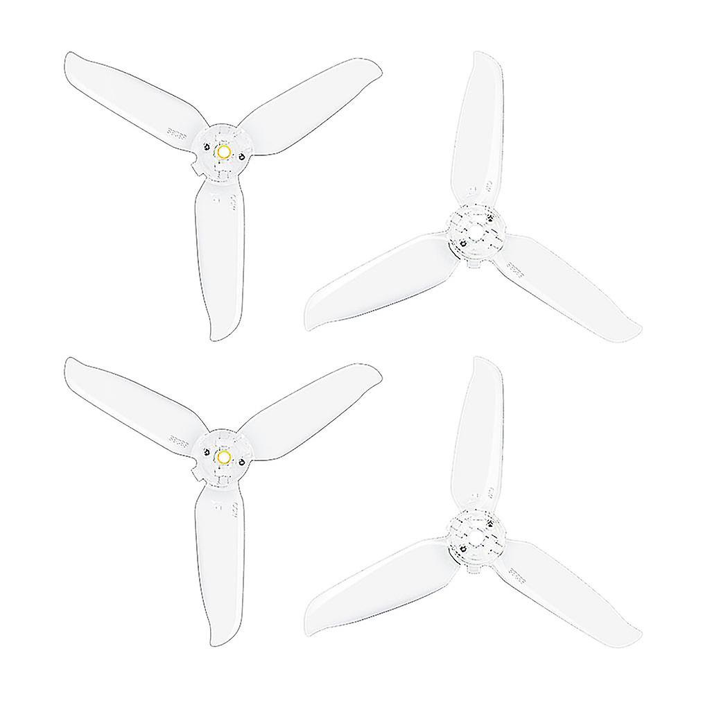 1 Set Low-noise Three Blade Propellers Kit For Fpv Rc Drone