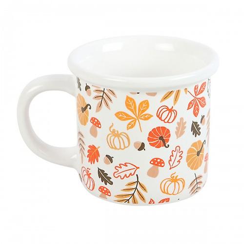 Something Different Autumn Leaves And Pumpkins Mug