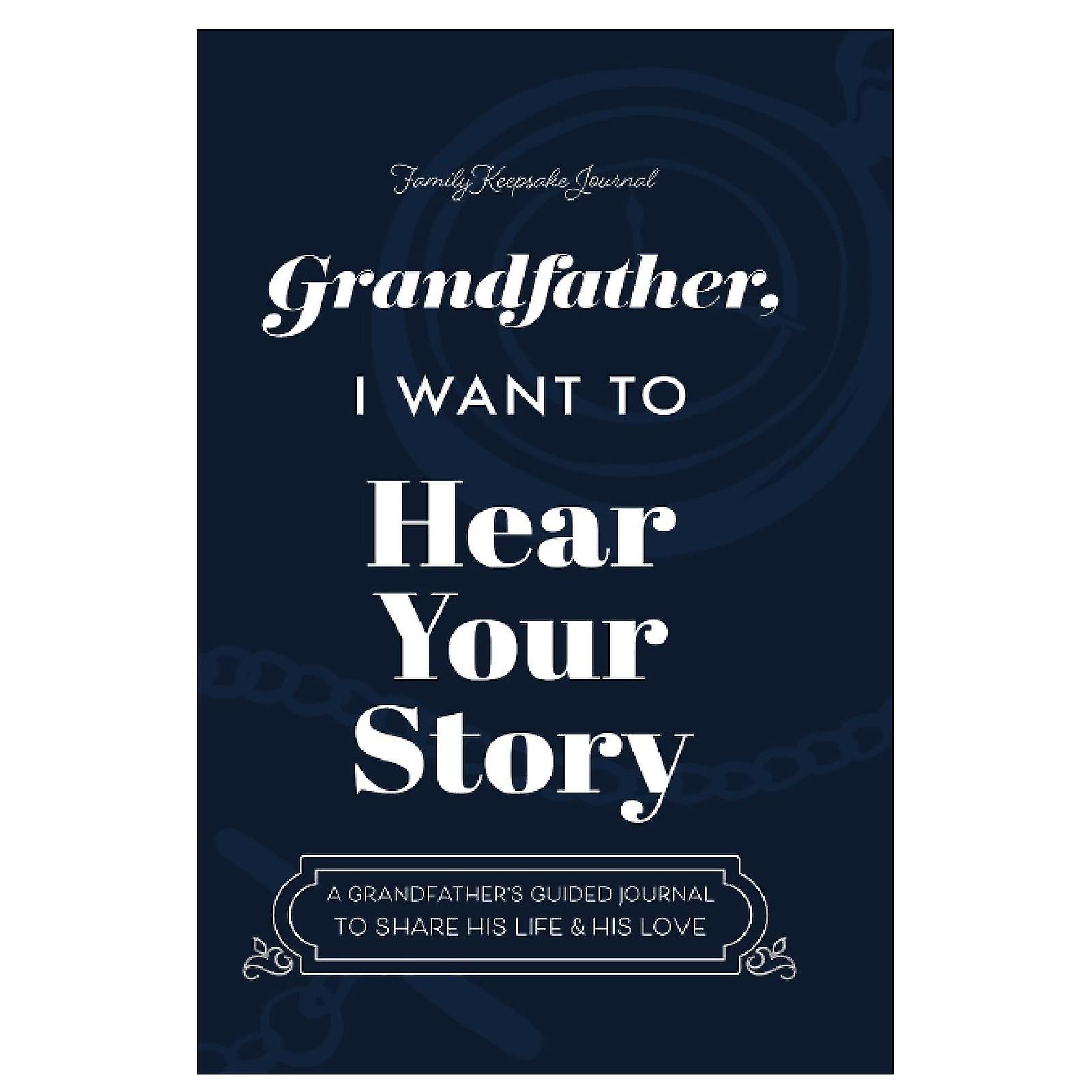 Grandmother I Want to Hear Your Story Notebooks Fill In Message Keepsakes Books Personalized Printed Journal Gift