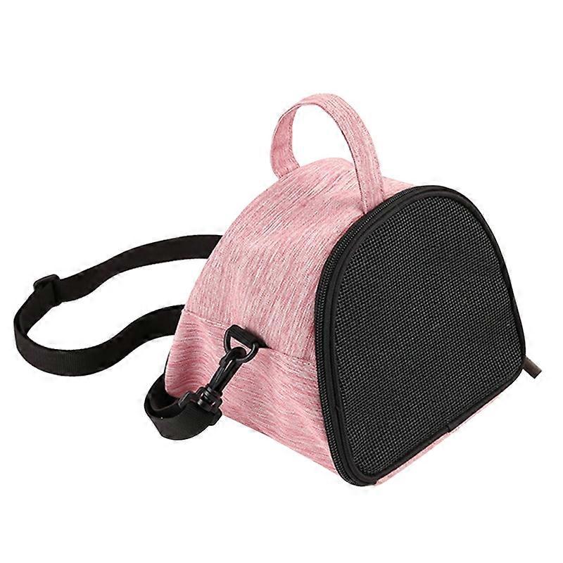 Small Pet Carrier Travel Bag Portable Pouch with Handle for Conure Parakeet