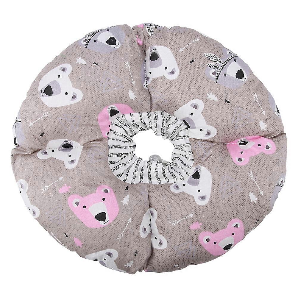 エッジサークルペット猫保護カラーヒーリングネックプロテクションアンチバイト安全カラーコーヒー