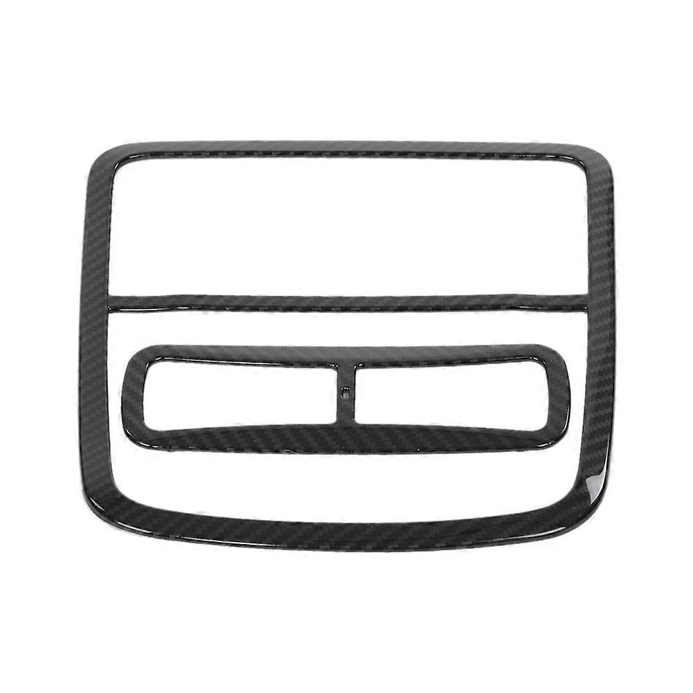2 pcs Car Carbon Fiber Style Interior Reading Lamp Decoration Cover Trim for Honda Accord 2018 E2U407
