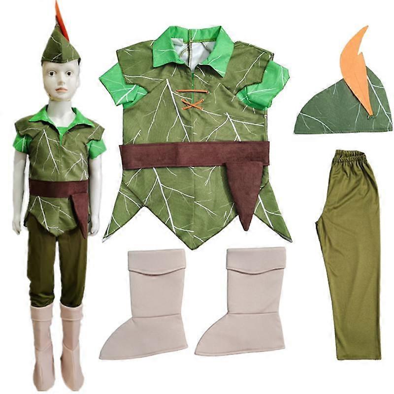 Elf, barn, Halloween, kostym, pojke, djur, rollspel, kostym, karneval, festkläder, COS, jumpsuit, kostym