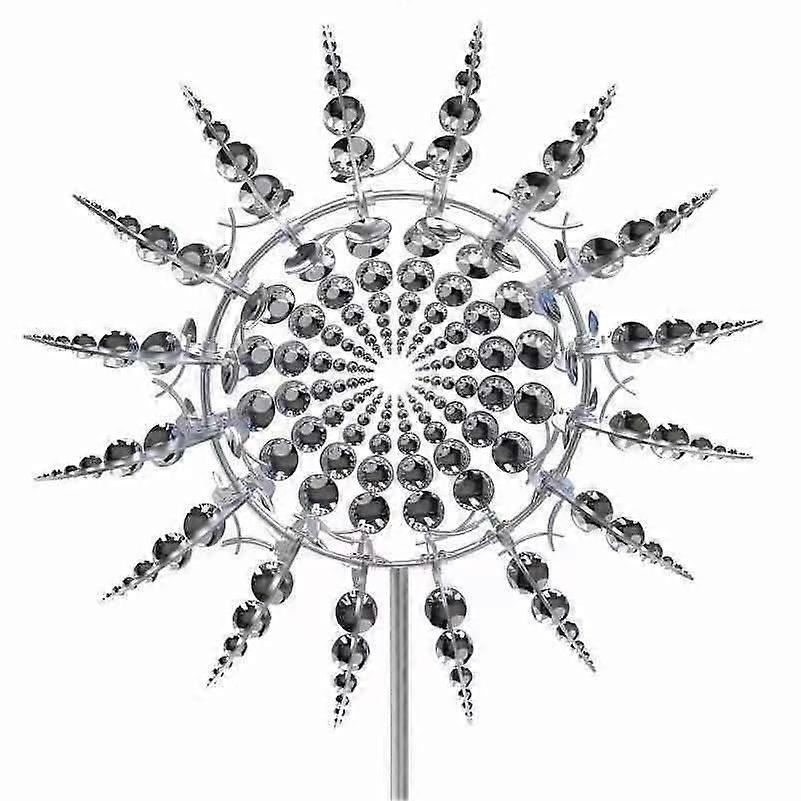 Outdoor Rotating Metal Wind Chimes