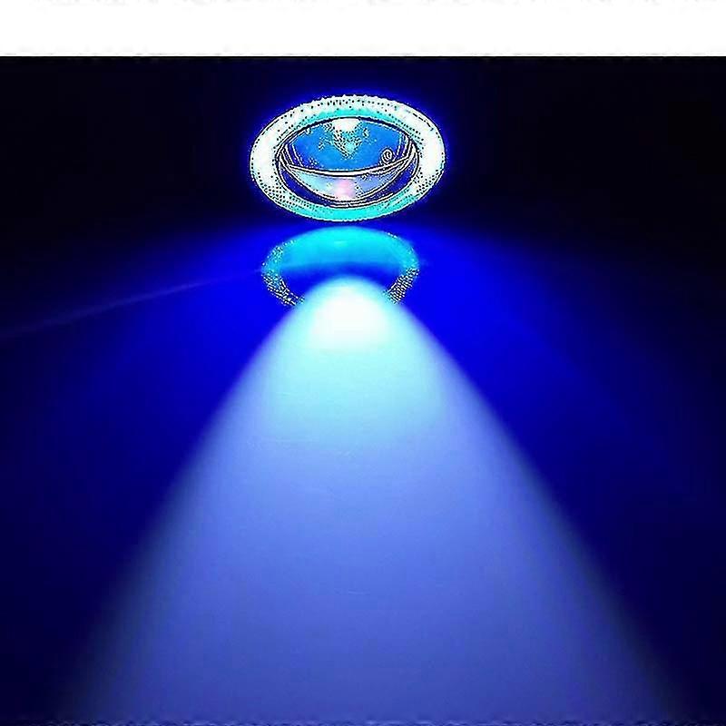 2pcs מכונית ערפל אור מלאך עיניים הילה טבעת LED עגולה פנסי נהיגה אוניברסלית