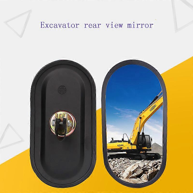 Excavator Universal Special Mirror Excavator Reversing Auxiliary Rearview Mirror Reversing Mirror