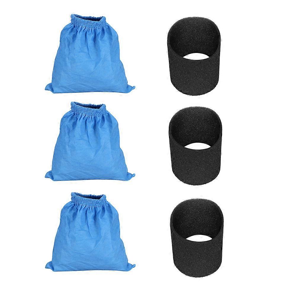 Textile Filter Bags Wet and Dry Foam Filter for MV1 WD1 WD2 WD3 Vacuum Cleaner Parts