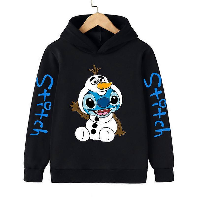 Cool Stitch Hoodie Children Cartoon Clothes Kid Girl Boy Lilo and Stitch Sweatshirt Manga Hoody Baby Casual Top