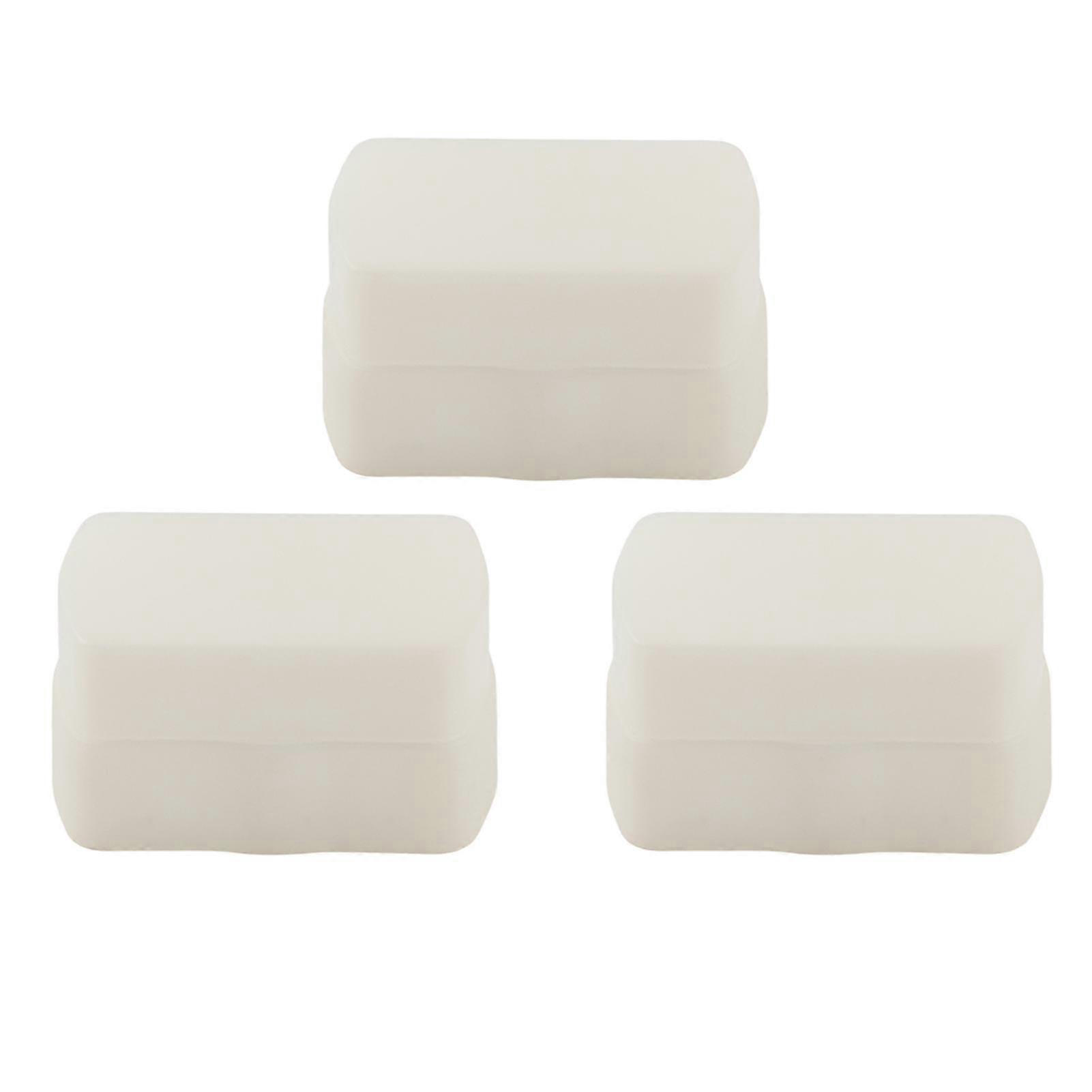 KINCJON 3Pcs Mini Digital Camera Flash Bounce Diffusers Softbox Fit compatible with Canon 580EX Top Flash White-YM