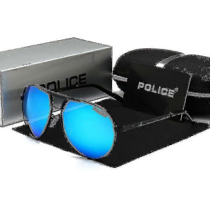 Yeni 2023 Polis Erkek Polarize Uv400 Güneş Gözlüğü Havacı Gözlükleri