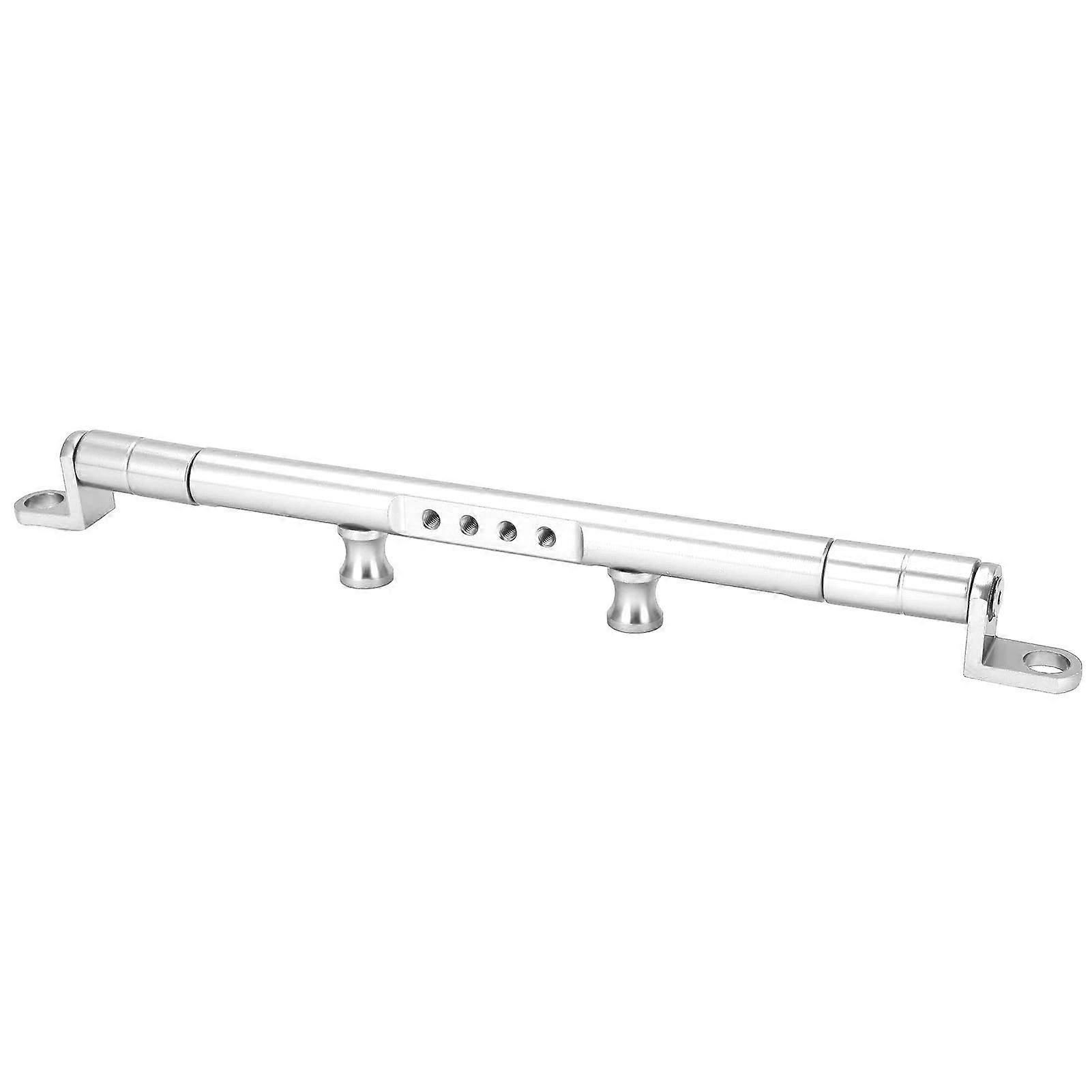 Motorcycle Universal Multifunctional Extension Rack for Speaker and Stopwatch Mounting Aluminum Alloy Silver