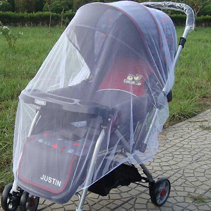 Baby stroller mosquito net Increase encryptionBaby stroller full cover mosquito net universal dustproof Baby Stroller Accessorie