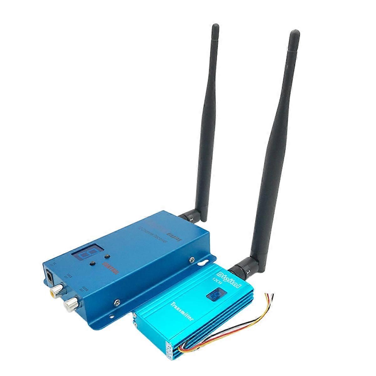 FPV 1.5G 1500mW VTX+VRX Kit 12CH 1.4G/1.5G/1.6G Video Transmitter Receiver for FPV Long Range Drone