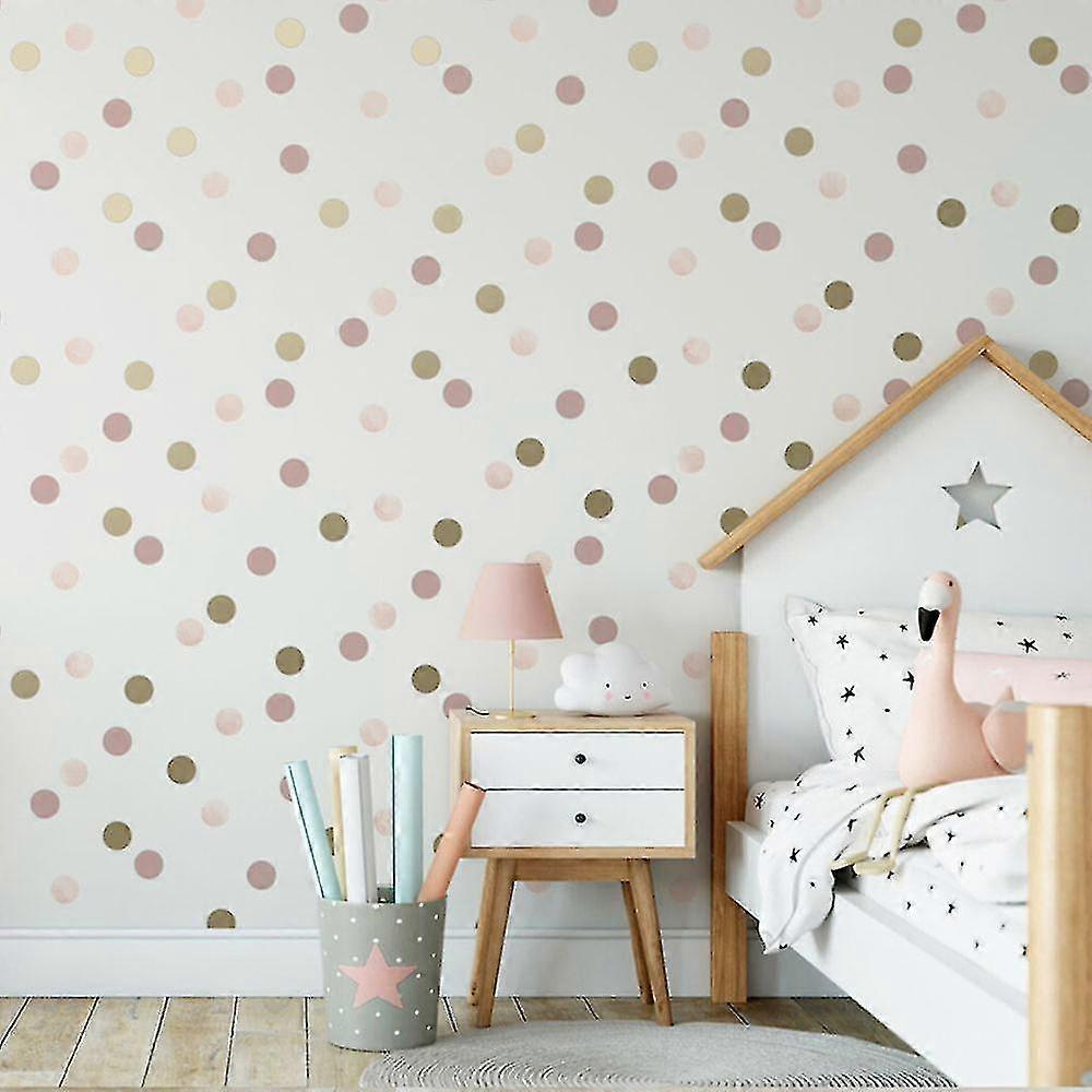 Dotty Polka Dot Papel de Parede Rosa Graham e brown 108565