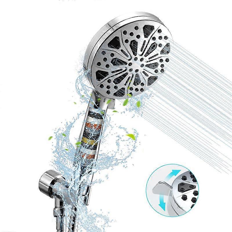 High Pressure Shower Head With 10-Spray Modes