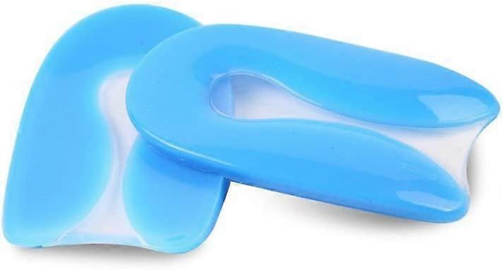 1 Pair of Calcaneal Spur Heel Pads Silicone Gel U Shape Heel Pad for Pain Relief. Heel Protection Size S,2024 Ping