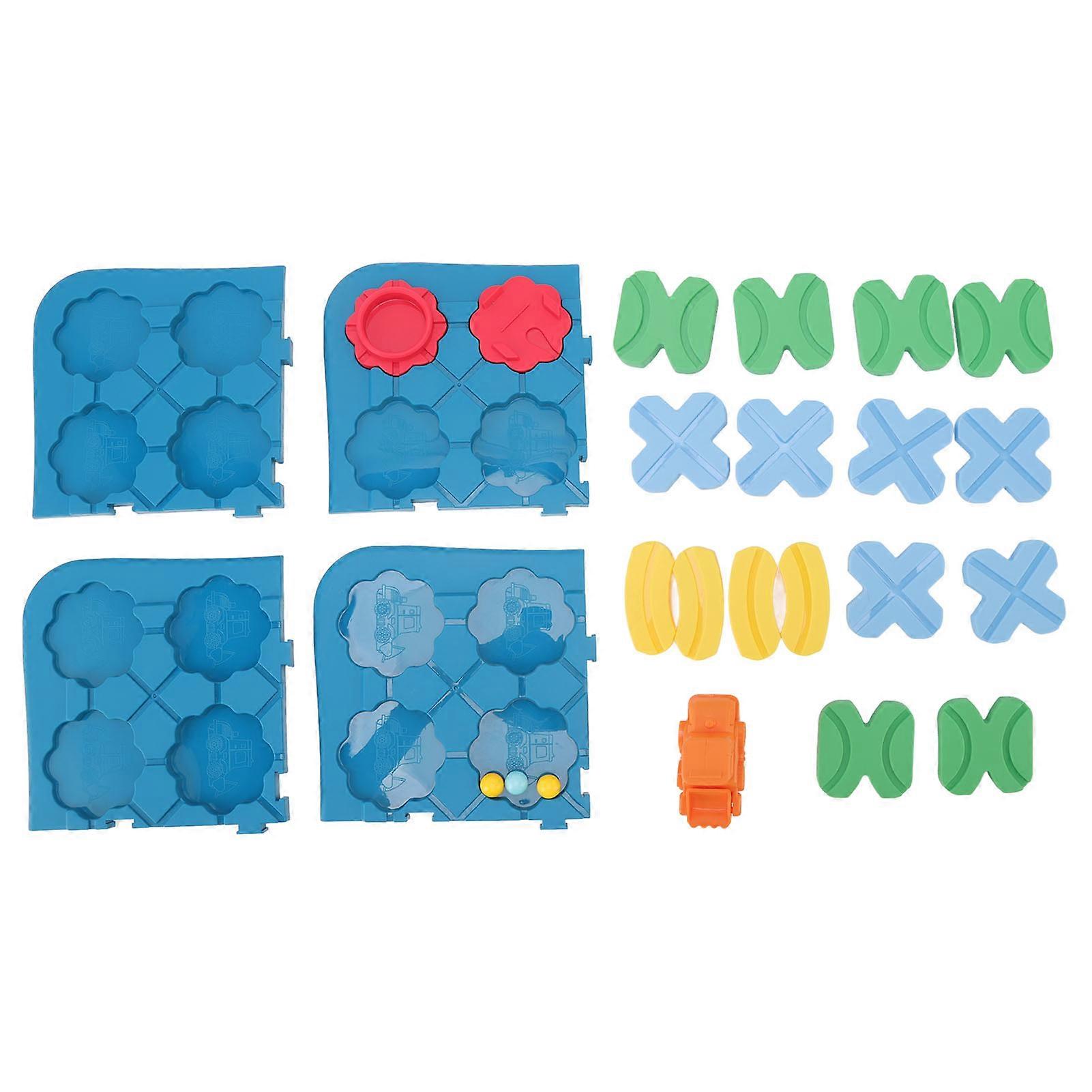 Logic Board Game Educational Motor Track Maze for Children 118 Challenges Kids Gifts