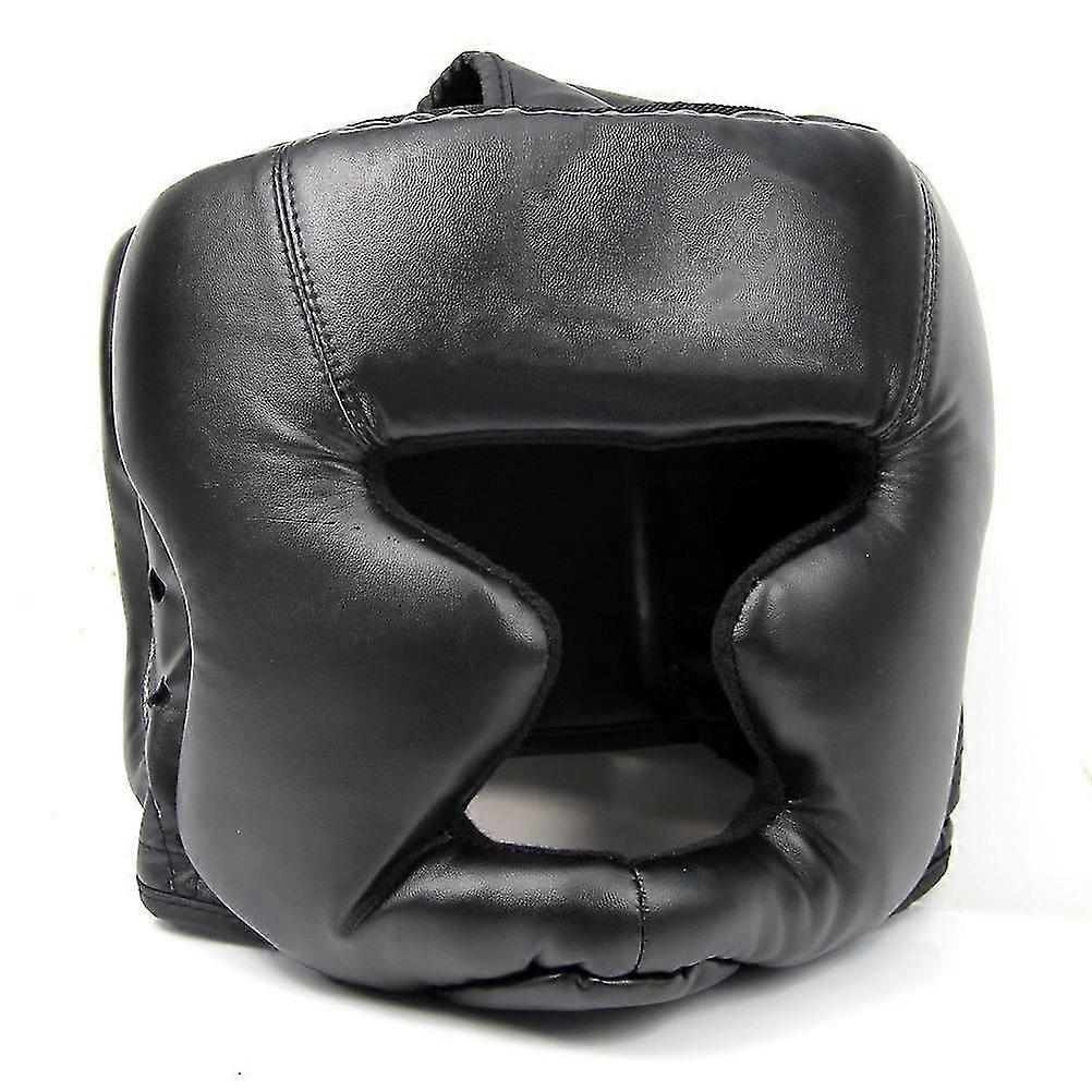 Black Good Head Guard Training Cască Kick Boxing Echipament de protecție