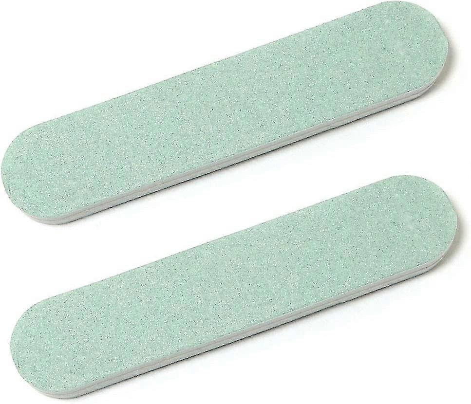 2pcs Rectangle Plastic Silver Polishing Stick Double-sided Cleaning Buffing Bars