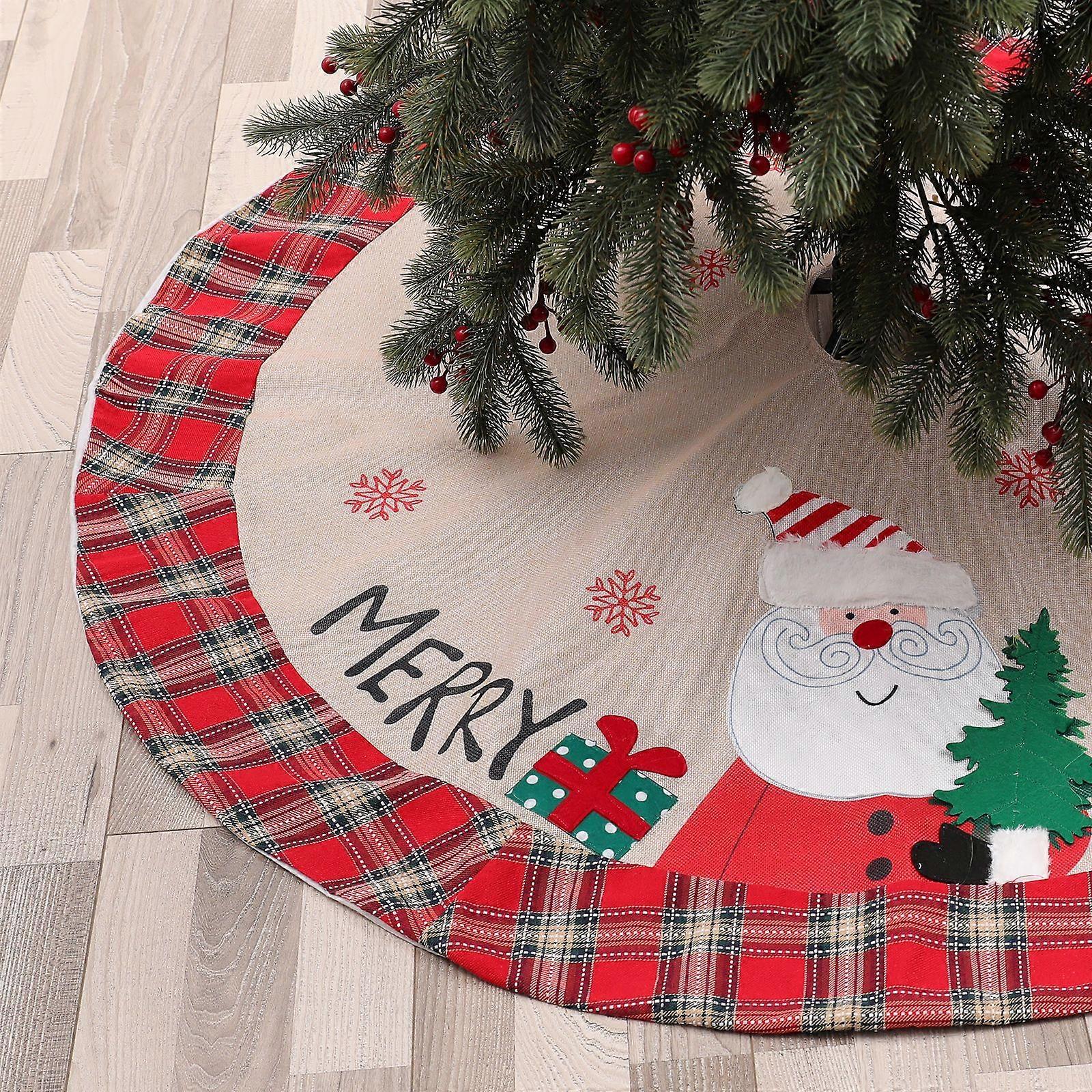 Weihnachtsbaumrock unter