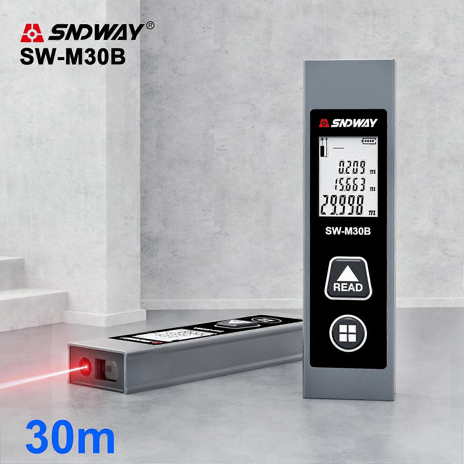 Laser Rangefinder Digital Laser Distance Meter 100m-30m Range Finder Tape Measure Building Implement Tool Level Ruler