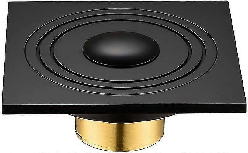 linear shower drain shower drain cover,full copper deodorant thickened deep-water sealed floor drain, deodorant, overflow-proof and insect-proof seale