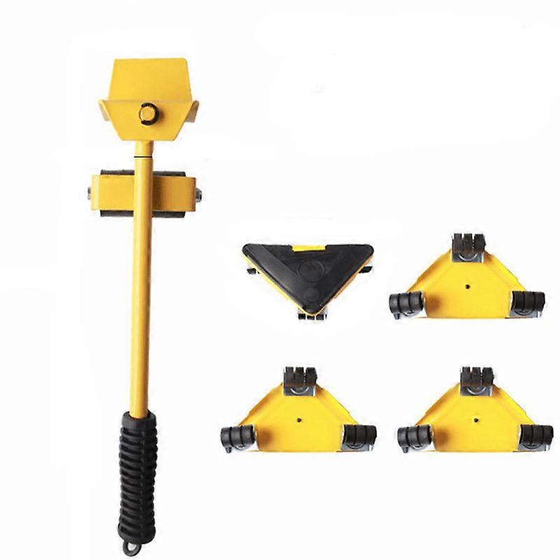 EVAGO Moving Dolly Furniture Dolly for Heavy Objects, Stable Triangle Structure 360 Rotation Wheels Mover Roller Dolly for Moving 400KG Load Capacity