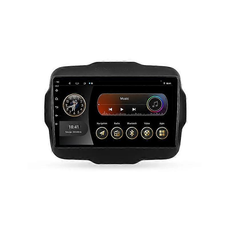 Car Radio Player For Jeep Renegade 2014 - 2018 Video WIFI Navigation GPS