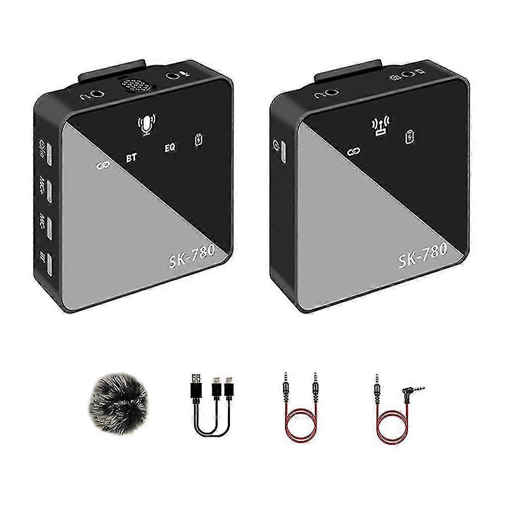 6pcs 2.4g o Wireless Lavalier Microph