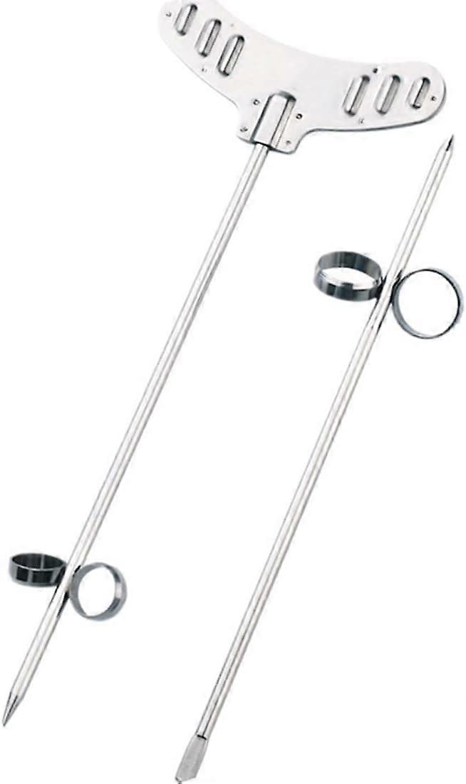 Set of 2 Spiral Savers for Vegetables, Potatoes, Carrot and Cucumber - Silver - Special Shape