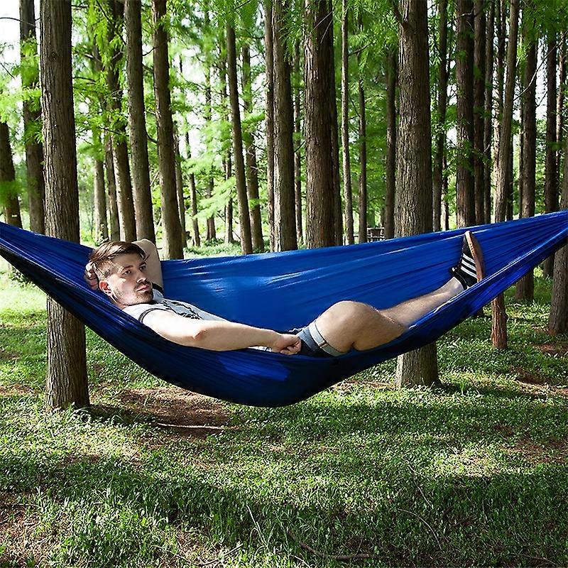 Portable Outdoor Parachute Hammock with Mosquito Nets