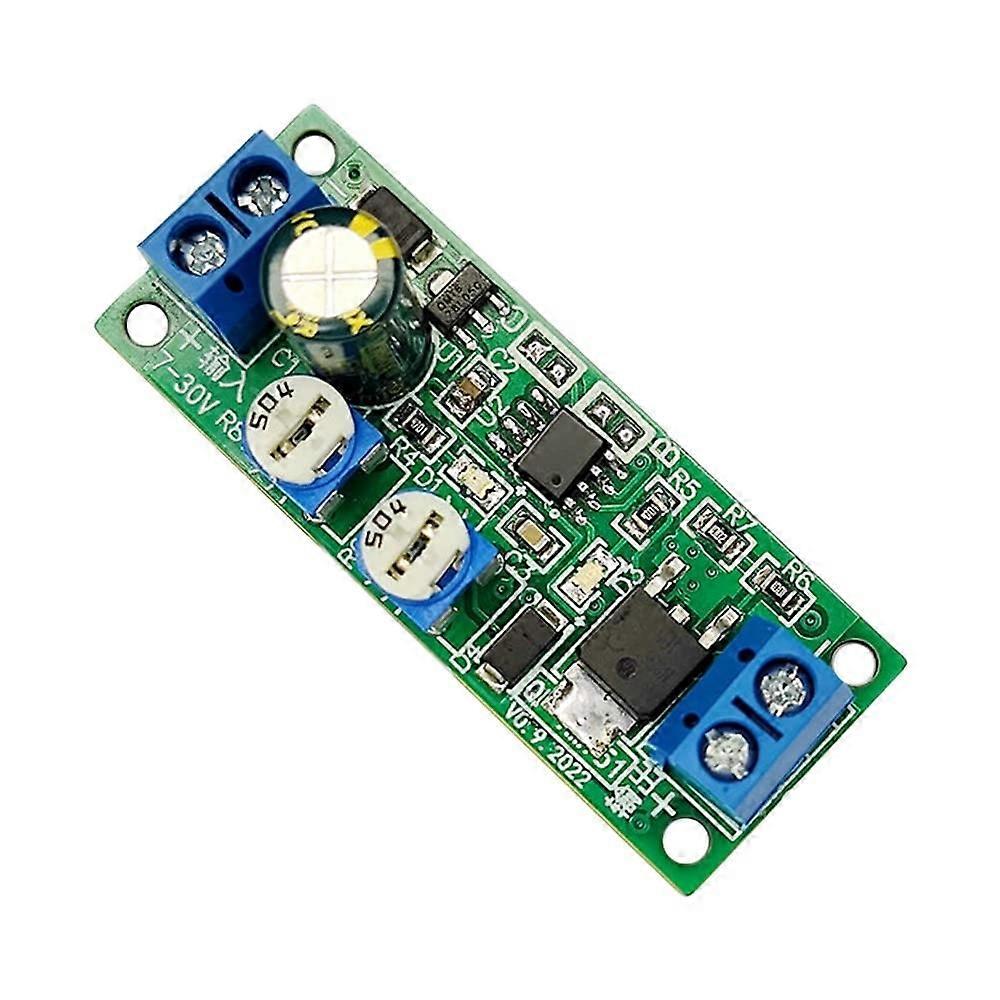 DC 7V-30V Dual Cycle Relay MOS Controller Module, Delay Off Cycle Timer Module Adjustable Time 100s-ON & 100s-OFF Power-ON Trigger Control Switch