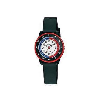 Lorus kids Montre analogique à quartz pour enfants avec bracelet en silicone RRX51JX9