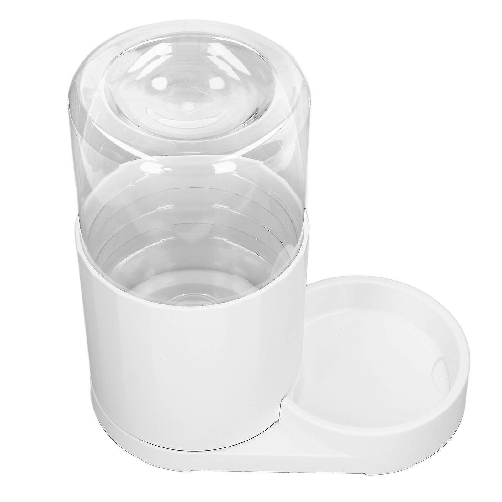 Large Capacity Automatic Pet Food and Water Dispenser Set - 2.5L Gravity Feeder for Dogs and Cats
