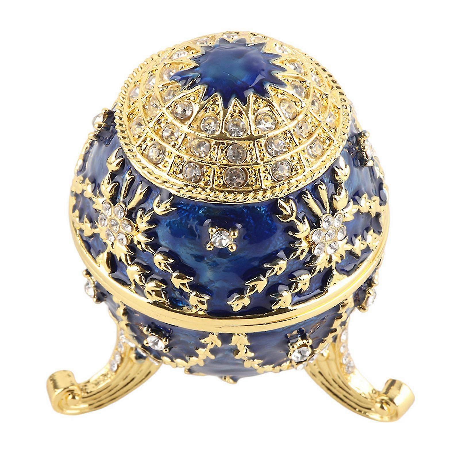 Handmade Enameled Easter Eggs Desktop Decoration Craft Gift