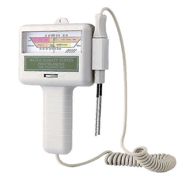 2 In 1 Water Quality Tester - Ph And Chlorine Levels Measurement